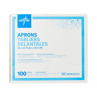 Medline Polyethylene Apron 24" x 42"
