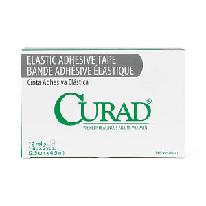 CURAD Elastic Adhesive Bandage Tape 1" x 5 yd.