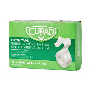 CURAD Cloth Silk Surgical Tape 1" x 10 yd.