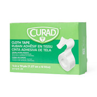 CURAD Cloth Silk Surgical Tape 0.5" x 10 yd.