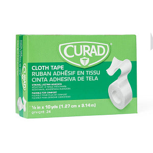 CURAD Cloth Silk Surgical Tape 0.5" x 10 yd.