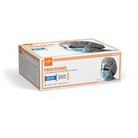 Medline Level-1 Surgical Face Mask with Ear Loops and Faceshield Blue