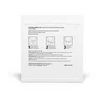 Medline Optifoam Gentle Ag Silver Silicone Adhesive Foam Dressing with Border 4" x 4"