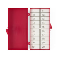 Medline Needle Counter Foam Block with Adhesive 20 Count with Adhesive