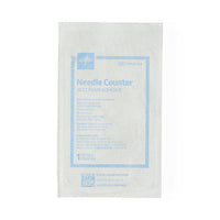 Medline Needle Counter Foam Block with Adhesive 20 Count with Adhesive