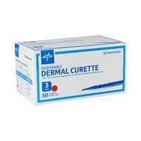 Medline Sterile Single-Use Dermal Curette 3.0 mm