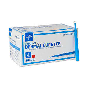 Medline Sterile Single-Use Dermal Curette 2.0 mm