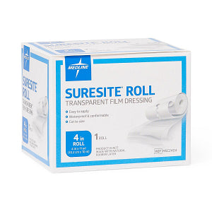 Medline Suresite Window Transparent Film Dressing  10 cm x 10 m
