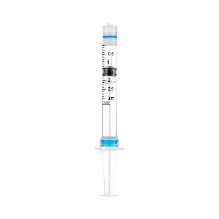Sol-Care Snap Safety Syringe Only 3mL Luer Lock