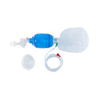 Medline Bag Valve Mask (BVM) Manual Resuscitator Pediatric Size 3 Mask Filter