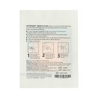 Medline Optifoam Gentle Flex Silicone-Faced Foam Dressing with Border 3" x 3"