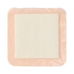 Medline Optifoam Gentle Silicone Adhesive Foam Dressing with Border 6" x 6"