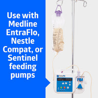 EntraFlo Single Channel Enteral Feeding Set with ENFit Connector 1 L Bag Set