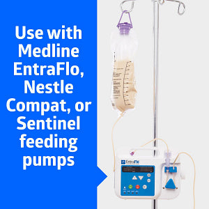 EntraFlo Single Channel Enteral Feeding Set with ENFit Connector 1 L Bag Set