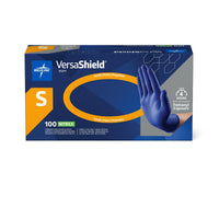 VersaShield Powder-Free Nitrile Exam Glove Blue - S