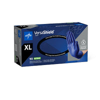 VersaShield Powder-Free Nitrile Exam Glove Blue - XL