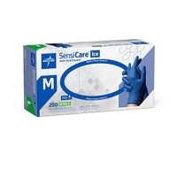 SensiCare Ice Powder-Free Nitrile Exam Glove Blue - M