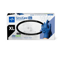 SensiCare Ice Powder-Free Nitrile Exam Glove Blue - XL