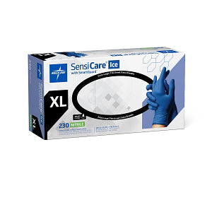 SensiCare Ice Powder-Free Nitrile Exam Glove Blue - XL