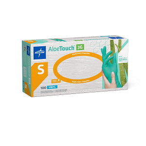 AloeTouch 3G Powder-Free Synthetic Exam Glove Green - S