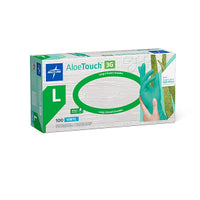 AloeTouch 3G Powder-Free Synthetic Exam Glove Green - L