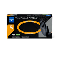 VersaShield Storm Powder-Free Nitrile Exam Glove Black - S