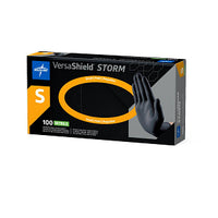 VersaShield Storm Powder-Free Nitrile Exam Glove Black - S