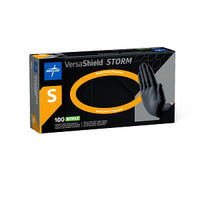 VersaShield Storm Powder-Free Nitrile Exam Glove Black - S