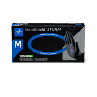 VersaShield Storm Powder-Free Nitrile Exam Glove Black - M