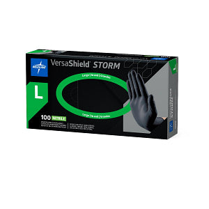 VersaShield Storm Powder-Free Nitrile Exam Glove Black - L