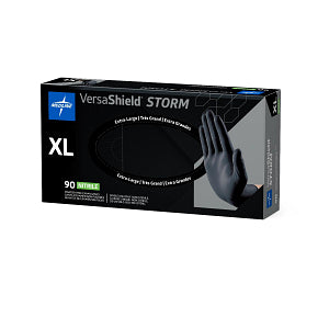 VersaShield Storm Powder-Free Nitrile Exam Glove Black - XL