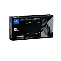 VersaShield Storm Powder-Free Nitrile Exam Glove Black - XL