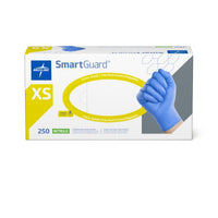 SmartGuard Powder-Free Nitrile Exam Glove Blue - XS