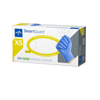 SmartGuard Powder-Free Nitrile Exam Glove Blue - XS
