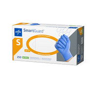 SmartGuard Powder-Free Nitrile Exam Glove Blue - S