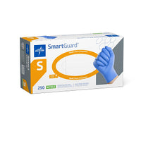 SmartGuard Powder-Free Nitrile Exam Glove Blue - S