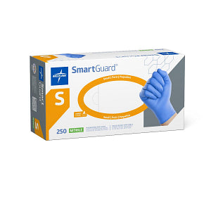 SmartGuard Powder-Free Nitrile Exam Glove Blue - S
