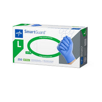 SmartGuard Powder-Free Nitrile Exam Glove Blue - L