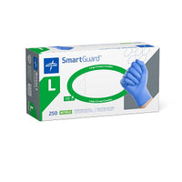 SmartGuard Powder-Free Nitrile Exam Glove Blue - L