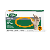 CURAD Powder-Free Synthetic Exam Glove Cream - S