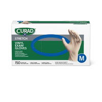 CURAD Powder-Free Synthetic Exam Glove Cream - M