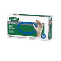 CURAD Powder-Free Synthetic Exam Glove Cream - M