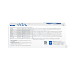 Medline Sterile Powder-Free Nitrile Exam Glove Extended Cuff 12" Blue - L