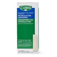 Medline CURAD Sterile Non-Adherent Petrolatum Dressing 3" x 36"