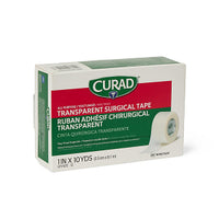 CURAD Transparent Perforated Surgical Tape 1" x 10 yd.
