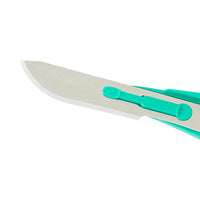 Medline Sterile Stainless-Steel Surgical Scalpel Size 15