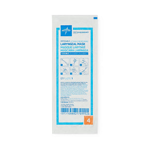 Medline Flexible PVC Laryngeal Mask Airway Size 4 Adult: 110–155 lb.