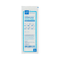 Medline Flexible PVC Laryngeal Mask Airway Size 5 Adult 155–220 lb.