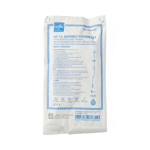 Medline IV Administration Sets with Injection Y-Site with 1 Injection Port 15drops/mL 92"