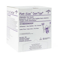 Medline DenTips Oral Swab Untreated Blue